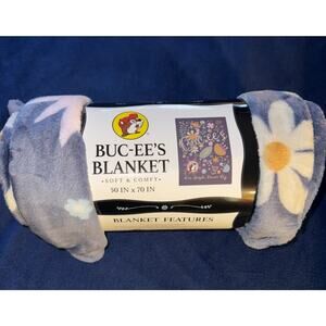 Buc-ee's LIVE SIMPLE. DREAM BIG. Super Soft Plush Throw Blanket 50" x 70"